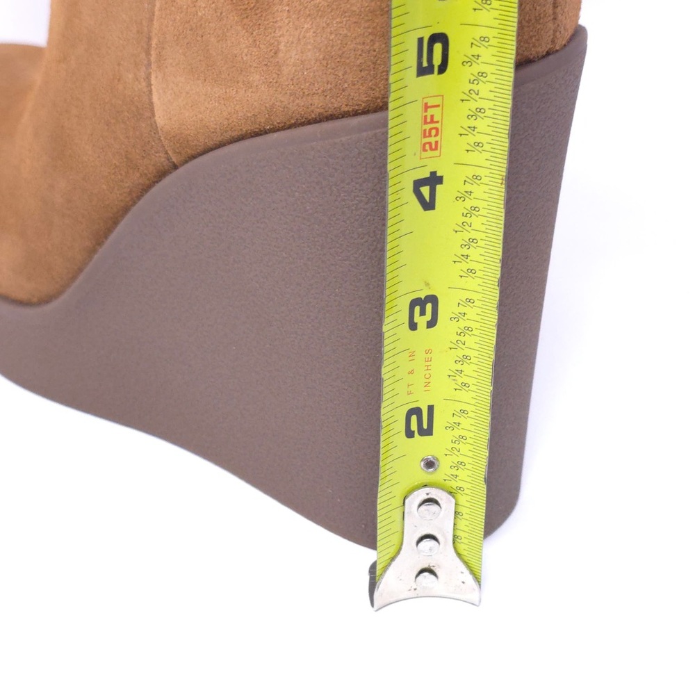 Jessica Simpson Mynette Slouch Wedge Bootie, Tuscan Tan, 8M - Picture 10 of 12